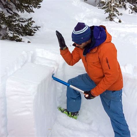 compression test snow|backcountry snow stability test.